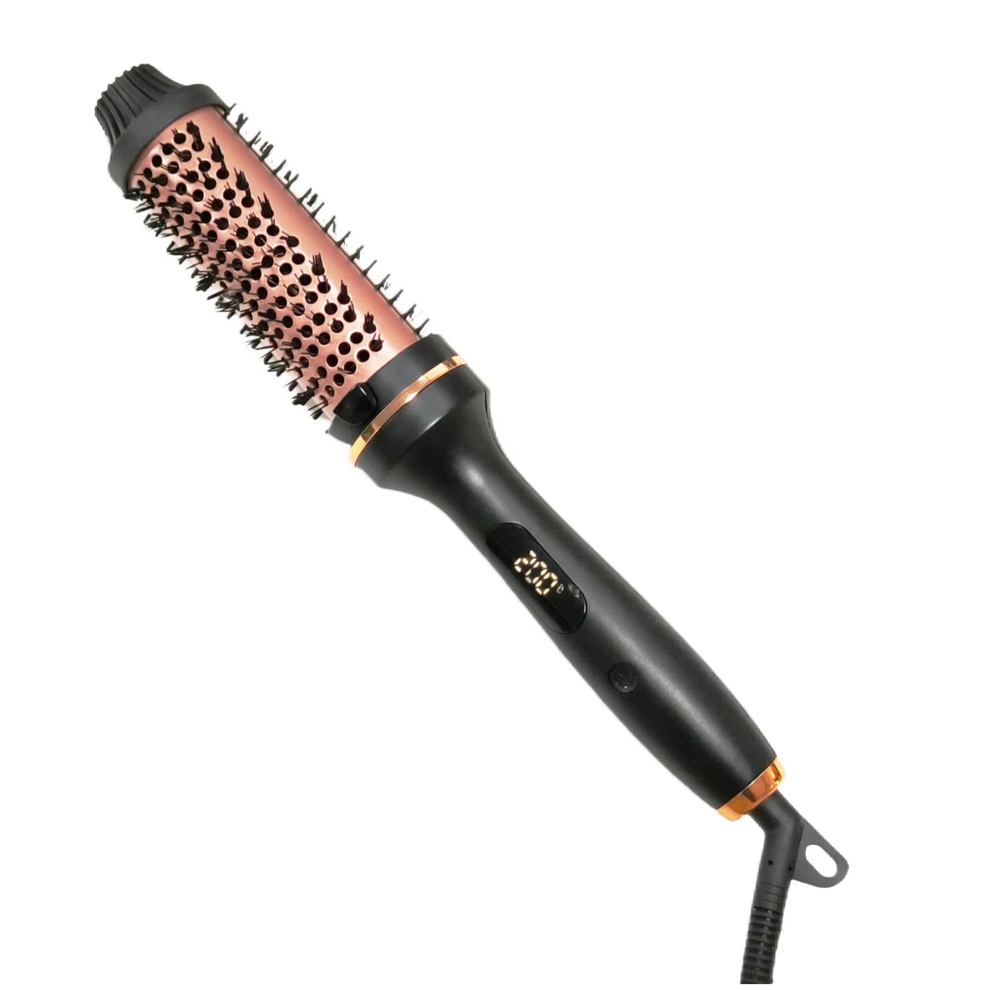Styling Comb Professional Hot Brush Hair Curler Double PTC for Women Thermal Brush Heated Brush Electric 3 in 1 Styling Tool Hot